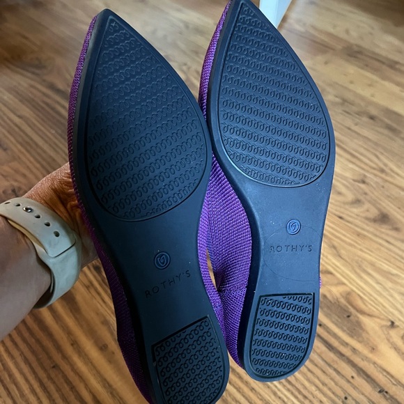 Rothy's Points in "Violet," purple, EUC, Size 8 - Picture 3 of 7